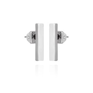 Rectangle Bar Stud Earrings